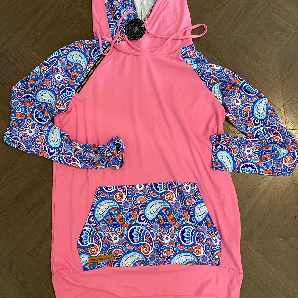 Women’s simply southern double hooded top
